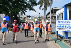 Tinjau Fasilitas dan Operasional, Manajemen Pelindo Group Regional 2 Palembang Gelar Management Walkthrough