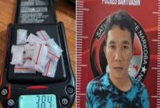 Pengedar Sabu di Banyuasin Ditangkap, Amankan 17 Paket Siap Edar