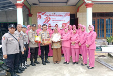 Anjangsana Polsek Muara Kuang ke Purnawirawan dan Warakawuri Polri dalam Rangka Hari Bhayangkara ke-79