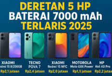 Deretan 5 HP Baterai 7000 mAh Terlaris 2025: Tahan Lama, Harga Terjangkau, Performa Makin Bertenaga!
