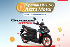 Promo HUT ke-56 Astra Motor, All New Vario 125 Street Berpeluang Didapat Rp5,6 Juta
