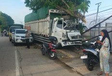 Tabrakan Beruntun di Palembang, Truk Tronton Hantam Kendaraan, Kios hingga Warung Pecel Lele