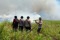 Ratusan Titik Api Terdeteksi di Cengal, Polres OKI Intensifkan Mitigasi Karhutla