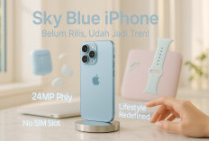 Belum Launching Tapi Udah Viral, Warna Baru iPhone 17 Sky Blue Bikin Naksir!