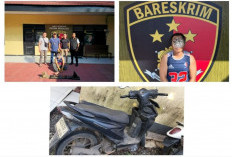 BRAVO! Team Singo Layo Unit Reskrim Polsek Indralaya Amankan Pelaku Pencurian Sepeda Motor di Ogan Ilir