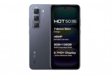 Infinix Hot 50 5G Ditenagai Chipset Dimensity 6300 5G dan Kamera Sensor Sony 