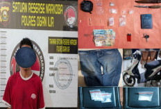 Pengedar Sabu di Tanjung Batu Diamankan, Barang Bukti 1,37 Gram Disita Satresnarkoba Polres Ogan Ilir