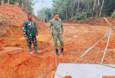 Sasaran Fisik TMMD ke-128 OKI Selesaikan Finishing, Dansatgas Tinjau Lokasi Jelang Penutupan 