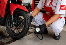 Ban Motor Terlalu Kempes atau Keras, Ini Dampak dan Tekanan yang Tepat Menurut Honda Sumsel