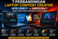 7 Perbandingan Laptop Content Creator Intel Core i7 vs AMD Ryzen 7: Mana yang Paling Stabil untuk Editing?
