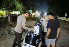 KRYD Polsek Tanjung Batu Ogan Ilir, Upaya Berikan Rasa Aman dan Nyaman ke Masyarakat di Malam Libur