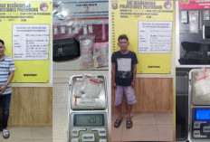 Polisi Gerebek Dua Lokasi Peredaran Sabu di Palembang