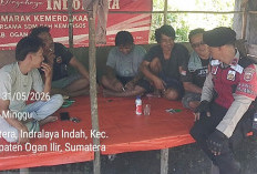 Antisipasi Gangguan Kamtibmas di Hari Libur, Personel Sat Samapta Polres Ogan Ilir Maksimalkan Patroli