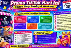 Promo TikTok Hari Ini, Jumat 21 Agustus 2026: Buruan Cek Voucher Diskon dan Gratis Ongkir