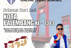 Ketua Umum ADO sumsel Asrul Indawan mengucapkan Dirgahayu Kota Palembang