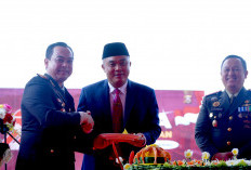 Hadiri Upacara HUT Bhayangkara ke-79, Sekda Palembang Apresiasi Kinerja Polri