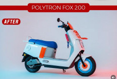 Polytron Fox 200 Cocok Buat Mama Cantik Aktif Harian: Antar Jemput Anak Sekolah, Bawa Barang Belanjaan Banyak