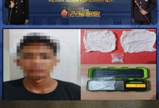 Informasi Warga Antarkan Polisi ke Pengedar Sabu Muda di Desa Lubuk Seberuk OKI, 4,13 Gram Disita