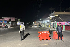 Antisipasi Pungli di Simpang Belimbing, Polsek Gunung Megang Patroli Jalur Rawan Pungutan Liar