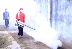 Antisipasi DBD dan Malaria, Lapas Tanjung Raja Ogan Ilir Lakukan Fogging Hingga ke Kamar Hunian Warga Binaan