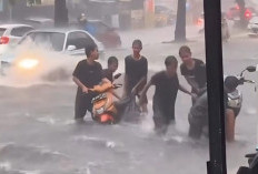 Hujan Deras di Cibinong, Jl Mayor Oking Terendam 