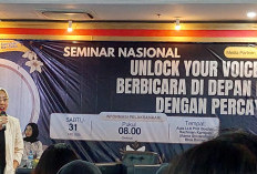 Unlock Your Voice, Seminar Nasional di Universitas Bina Darma Kupas Seni Berbicara di Depan Publik dengan Pede
