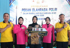 Ribuan Anggota Meriahkan Olahraga Bersama Hari Bhayangkara ke-80, Kapolda Sumsel Ajak Bangun Polri Sehat Solid