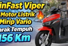 Motor Listrik Terjangkau Resmi Mengaspal, VinFast Viper 2026 Hadir dengan Jarak 156 Km dan Fitur Premium