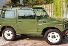Jimny Antik Terbakar di Parkiran PIM 5, ini Penyebabnya