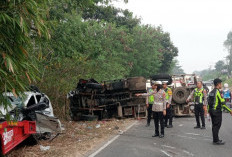 INNALILLAHI, Ayah-Anak dan Pejabat Empat Lawang Jadi Korban Kecelakaan Maut Calya vs Truk Tangki di Prabumulih