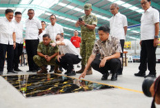 KASAD TNI Jenderal Maruli Simanjuntak Resmikan PT Arwana Ceramics Plant IVD di Ogan Ilir