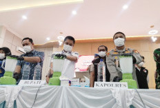 Fantastis! Barang Bukti Sabu 4,2 Kg Senilai Rp 5,4 Miliar Diblender Jadi 'Jus' oleh Polres Ogan Ilir