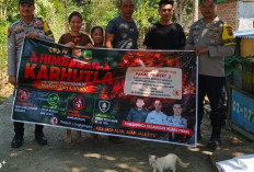 Cegah Karhutla, Polres Empat Lawang Door to Door Sambangi Warga Lewat “Makmano Karhutlah”