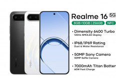 Realme 16 5G, Smartphone Tangguh dengan Baterai Titan dengan Daya Tahan Ekstrem