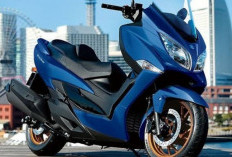Torsi Maksimal di Putaran Menengah, Suzuki Burgman 400 Skutik Premium Berkelas dan Bertenaga