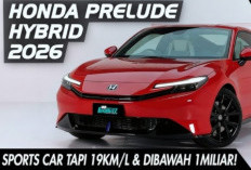 Honda Prelude 2026 Comeback ke Indonesia, Diklaim Jadi Sportcar Paling Irit Berkat Teknologi Hybrid