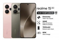 Realme 15 5G HP Gaming Murah Ram 12 GB Tanpa Lag dan Ngebut Foll! Ini Spesifikasinya