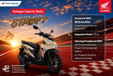 Honda BeAT Street 110 Tampil Sporty, Konsumsi BBM Diklaim Capai 60,6 Km per Liter