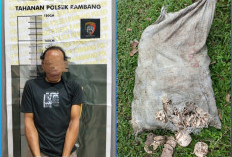Sedang Beraksi, Pencuri Karet di Rambang Muara Enim Tak Berkutik Saat di Kepung Warga, Sepeda Motor Dibakar
