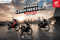 Honda Supra X Tampil Lebih Menyala, Astra Motor Sumsel Hadirkan Pilihan Warna Baru untuk Konsumen