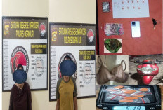 Bawa Ekstasi Saat Pesta Malam OM Rajawali di Lubuk Sakti, Satres Narkoba Polres OI Amankan Sepasang Kekasih