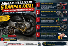 Jangan Diabaikan! Ini 5 Dampak Fatal Jarang Ganti Oli Gardan Motor Matic, Nomor 4 Bikin Kantong Jebol