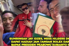 Intip Spesifikasi Rolex GMT Sprite Hitam Hijau, Hadiah Mewah Timnas Garuda dari Probowo Ternyata..