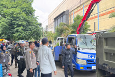 Diduga Adanya Pelanggaran Lahan Parkir, Petugas Gabungan Tertibkan Kendaraan Seputaran PS Mall