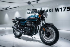 Lebih Irit BBM? Kawasaki W175 ABS 2026 Tawarkan Sentuhan Baru dengan Panel Digital dan Sistem Injeksi