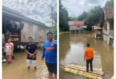 Sungai Ogan Meluap, 41 Rumah di Lubuk Keliat Ogan Ilir Terendam Banjir