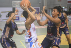 Panas di GOR Dempo, SMA Xaverius 1 vs SMAN 10 Palembang, Final Dini Honda DBL Palembang 2025
