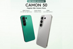 Buruan Pre Order Tecno Camon 50: Smartphone dengan Kamera Sensor Sony LYTIA 700C dan Teknologi AI LightMaster