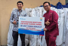 Sukseskan Car Free Night, Bank Sumsel Babel Salurkan Bantuan CSR di Pedestrian Atmo