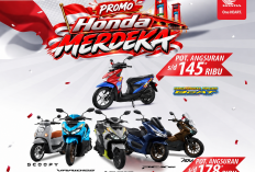 Promo Honda Merdeka Astra Motor Sumsel, Angsuran Mulai Rp145 Ribu